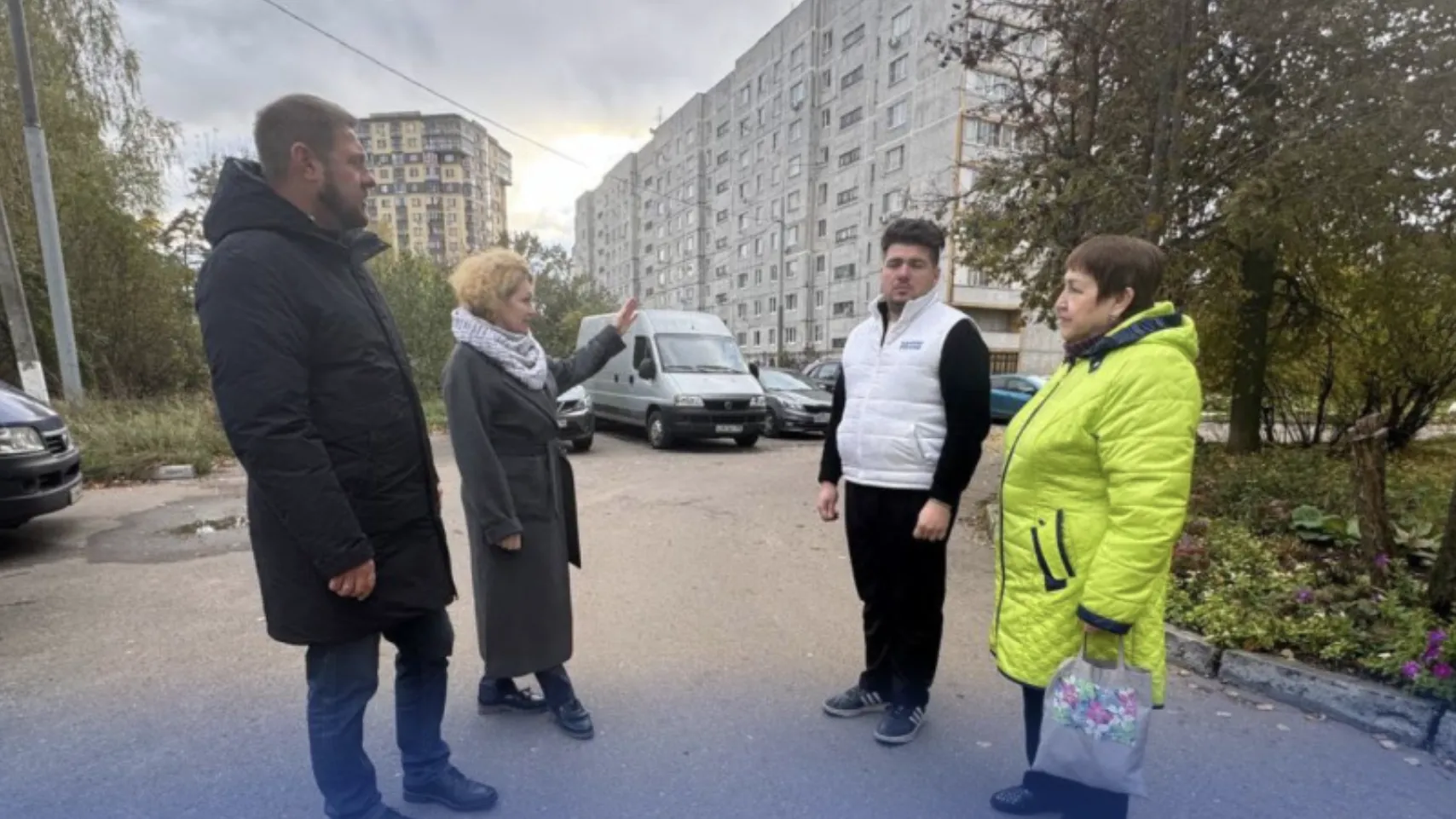 В Лосино-Петровском состоялась проверка состояния междворовых проездов