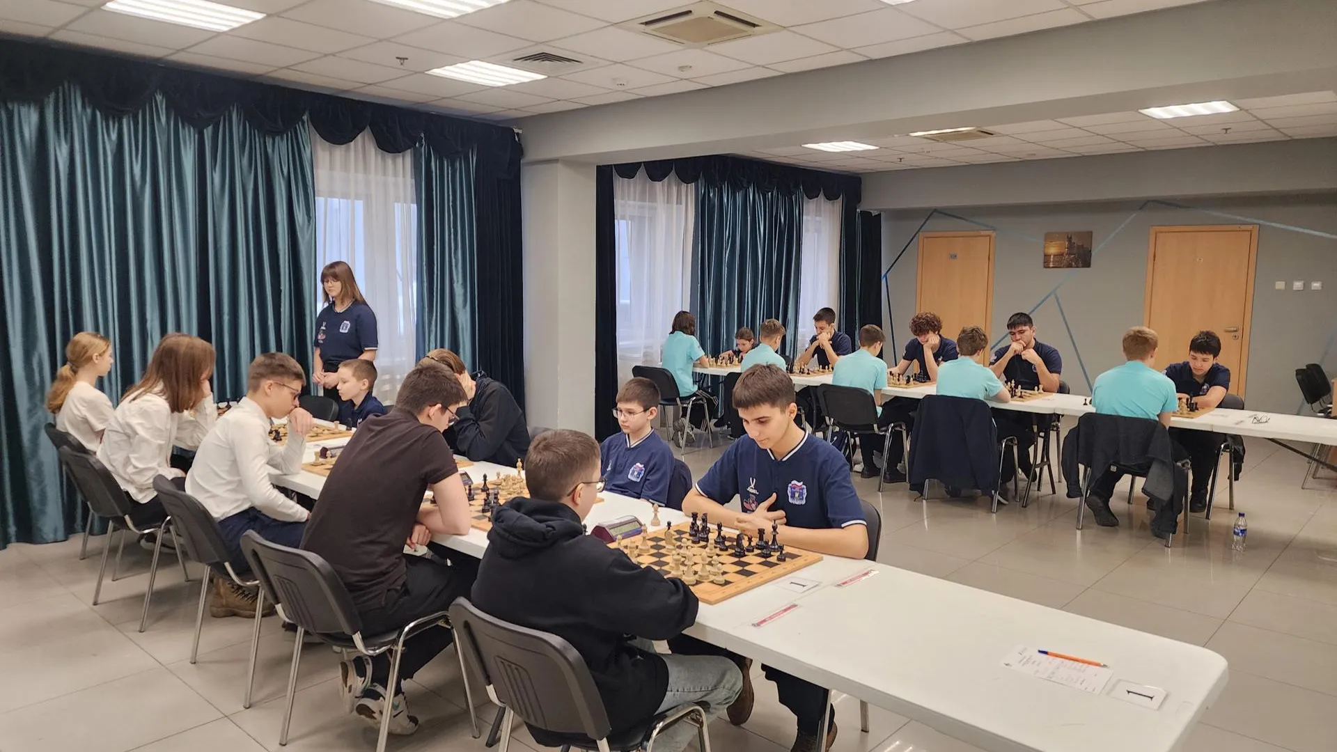 Финал Подольской школьной лиги по шахматам собрал юные таланты в спортивном центре «Труд»