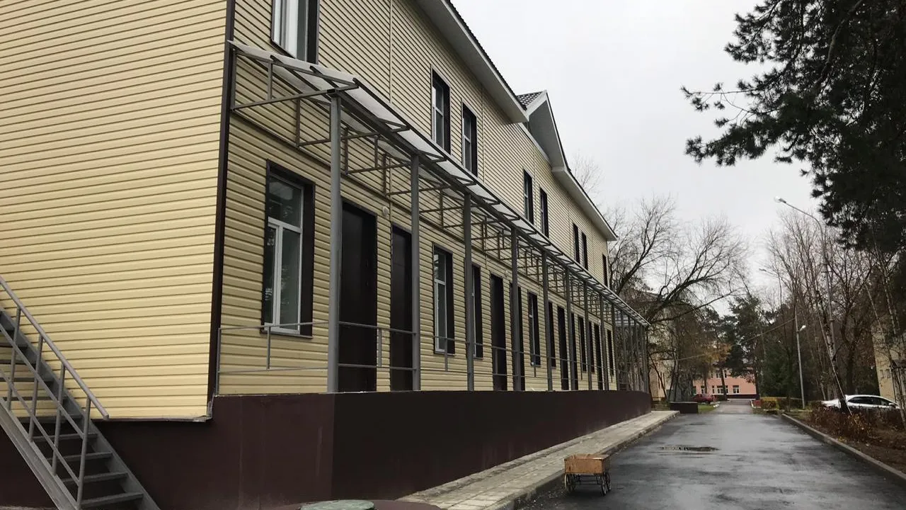 Завершается реконструкция инфекционного корпуса больницы в Воскресенске