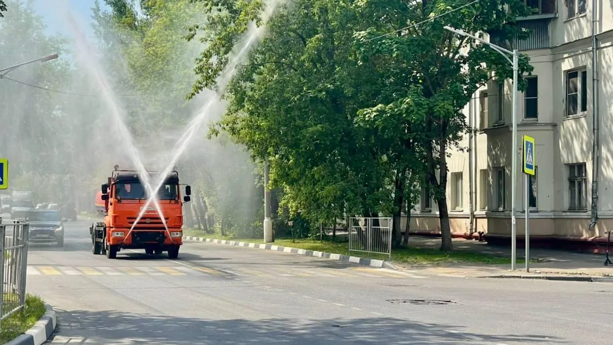 В Подмосковье проводят аэрацию на дорогах