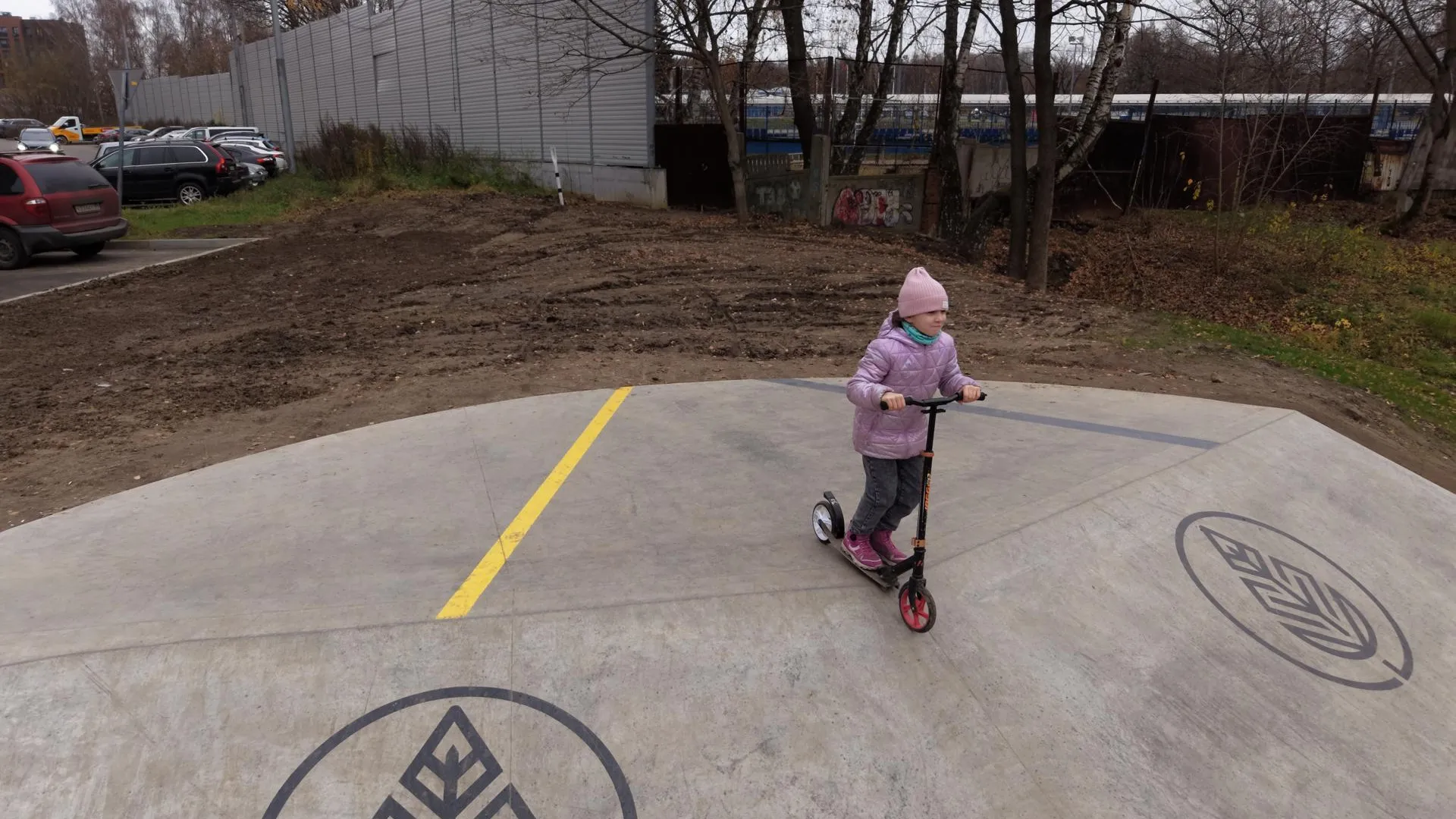 В Видном открыли спортивную зону с профессиональной скейт-площадкой