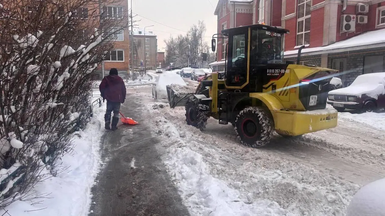 В Подмосковье внедрили сервис для привлечения жителей к уборке снега