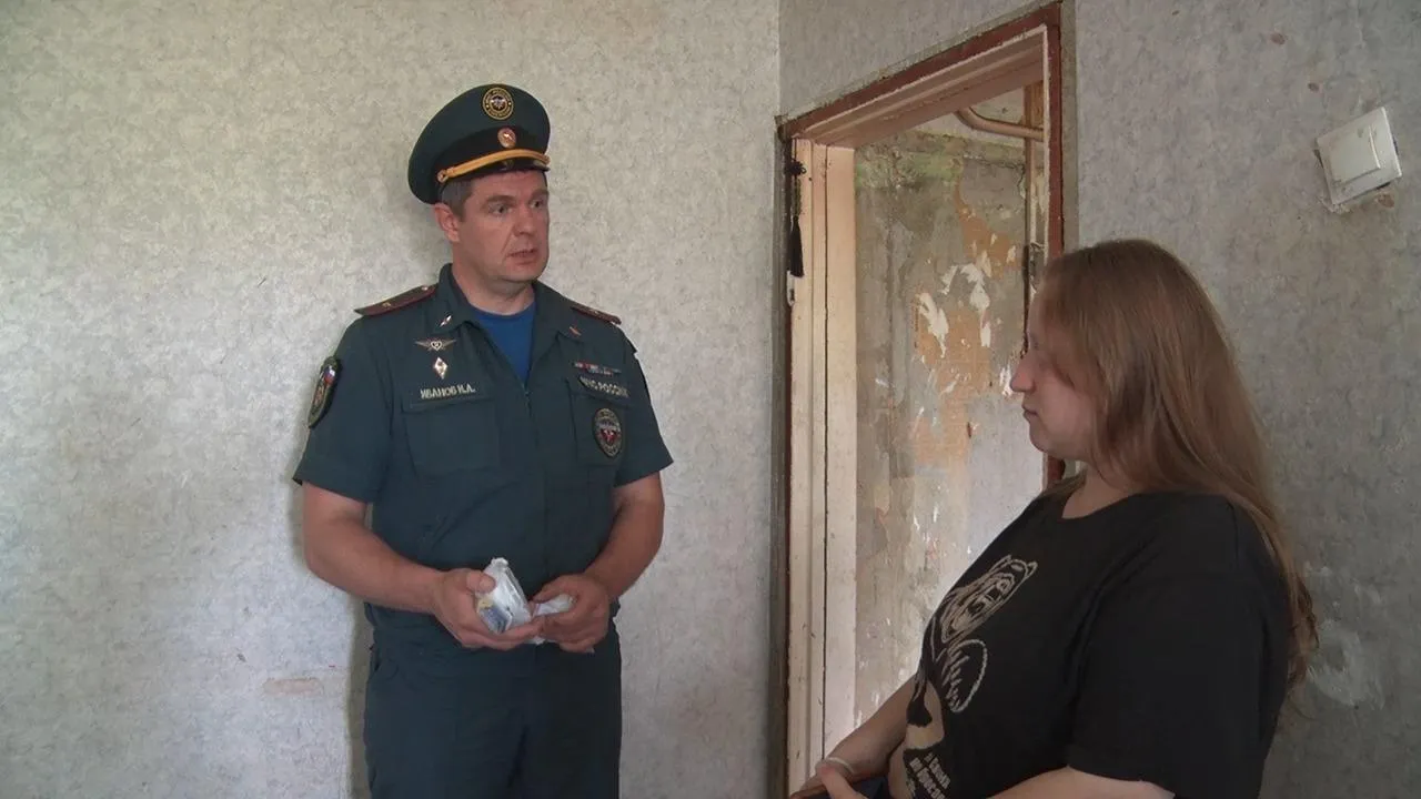 В Клину многодетные семьи бесплатно обеспечивают дымовыми извещателями