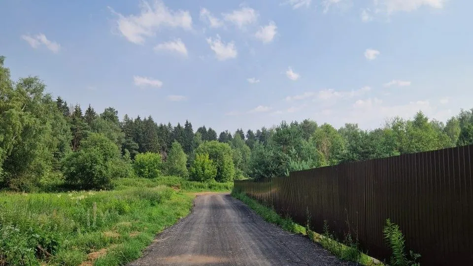Ремонт дороги завершили в деревне Меленки
