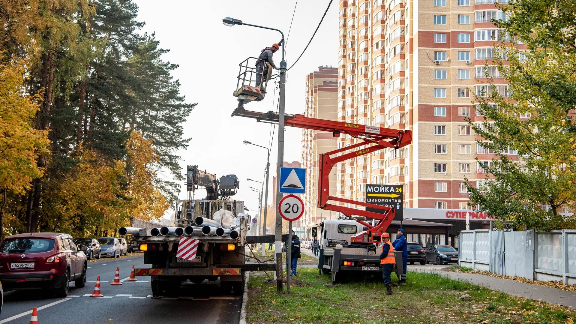 Уличное освещение в 2018 году модернизировали на 11 улицах Балашихи
