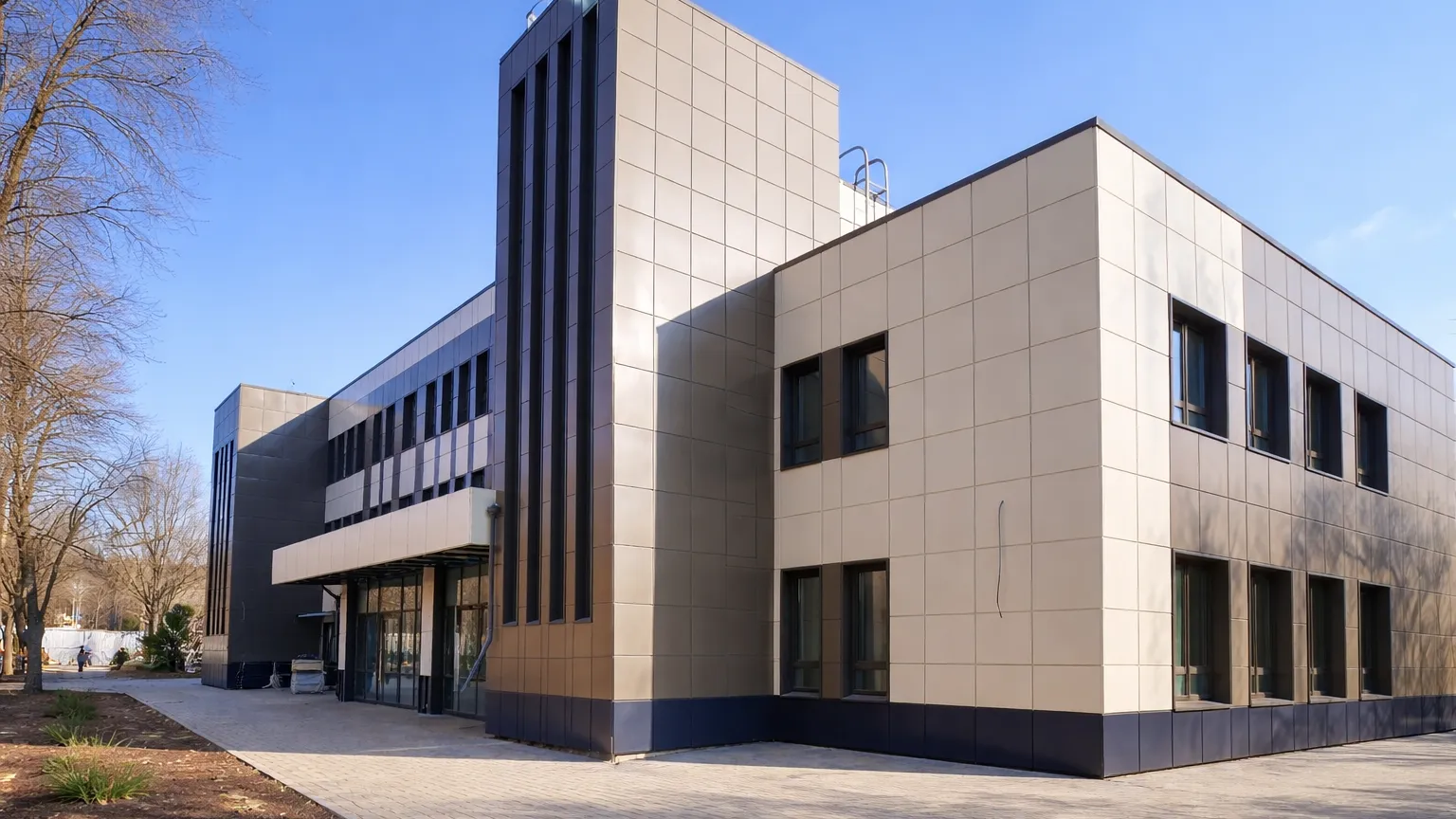 В Красногорске строят наркологический корпус больницы