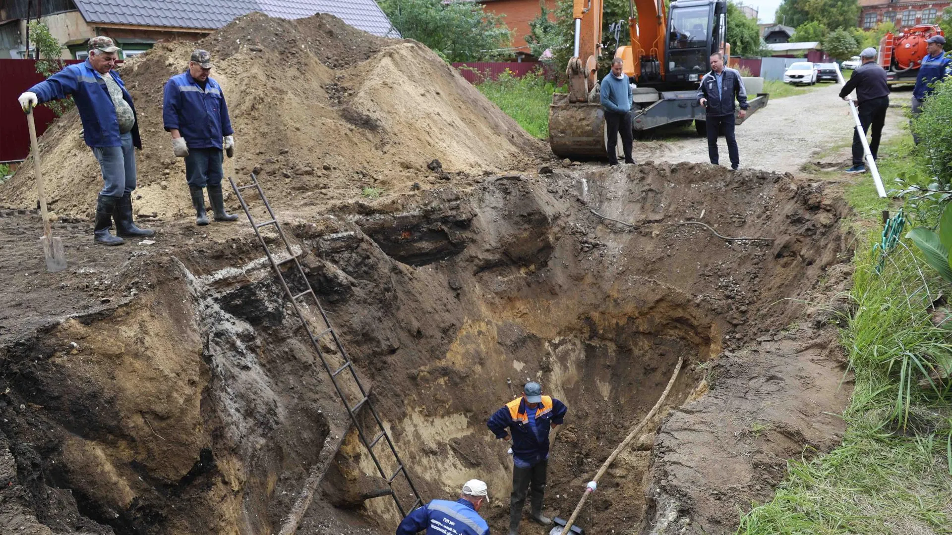 В Павловском Посаде заменят 60 м канализационного коллектора