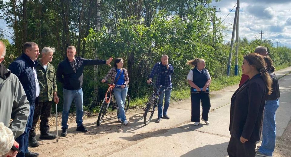 Новую контейнерную площадку для сбора ТКО установят в деревне Мостки
