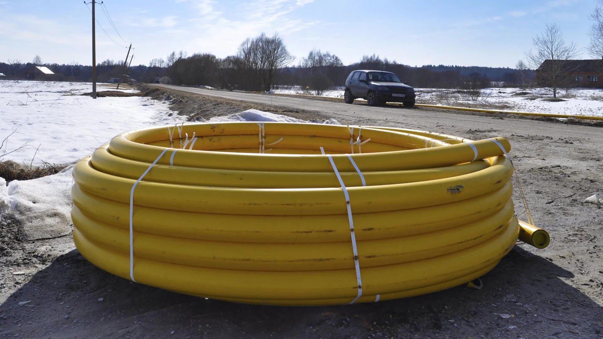 Мособлгаз начал строительство газопровода в селе Дарищи в Коломне