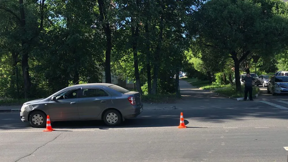 Женщина, которую сбили на пешеходном переходе в Подольске, получила ушиб головы