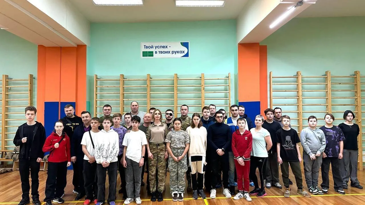 В Долгопрудном провели первое занятие по довоенной подготовке