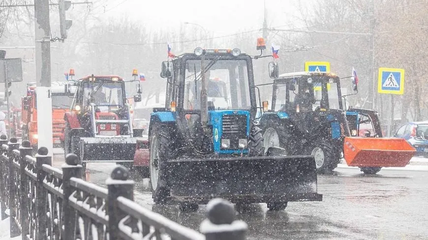 Дороги Подольска зимой будут обслуживать более 140 единиц техники