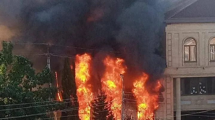 Пожар во время теракта в Дербенте уничтожил свитки Торы