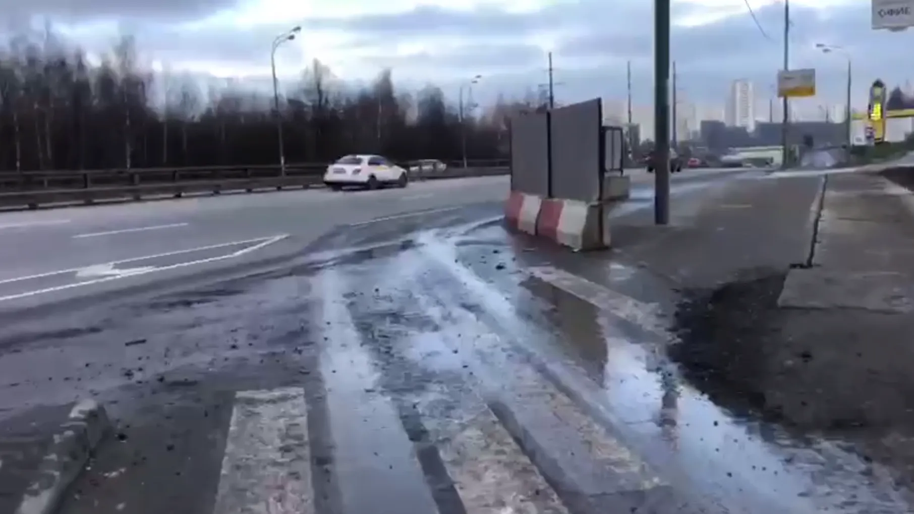 В Ленинском горокруге был открыт выезд из ЖК «Бутово парк» на Варшавское шоссе