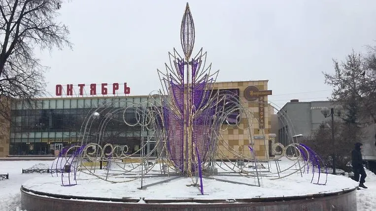 Неизвестные обесточили светодинамический фонтан в центре Люберец