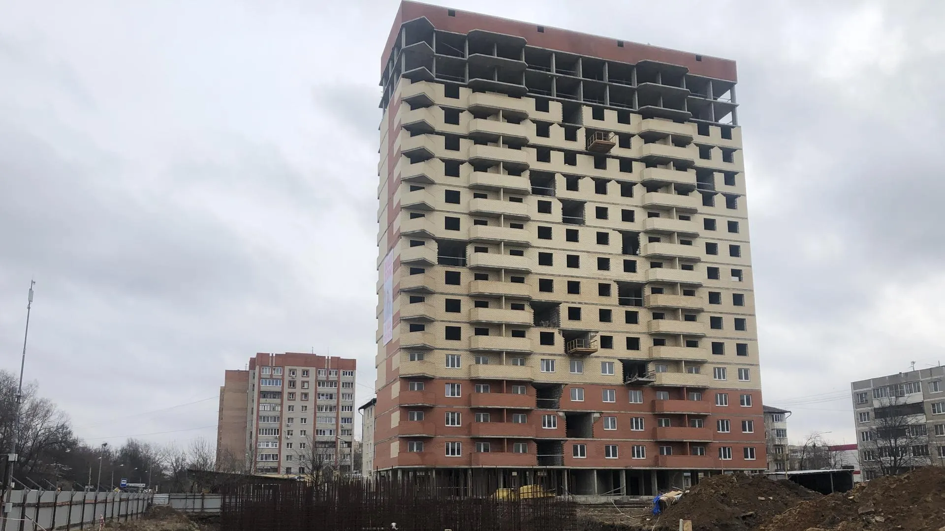 В Подольске возобновили строительство долгостроя ЖК «Альянс»