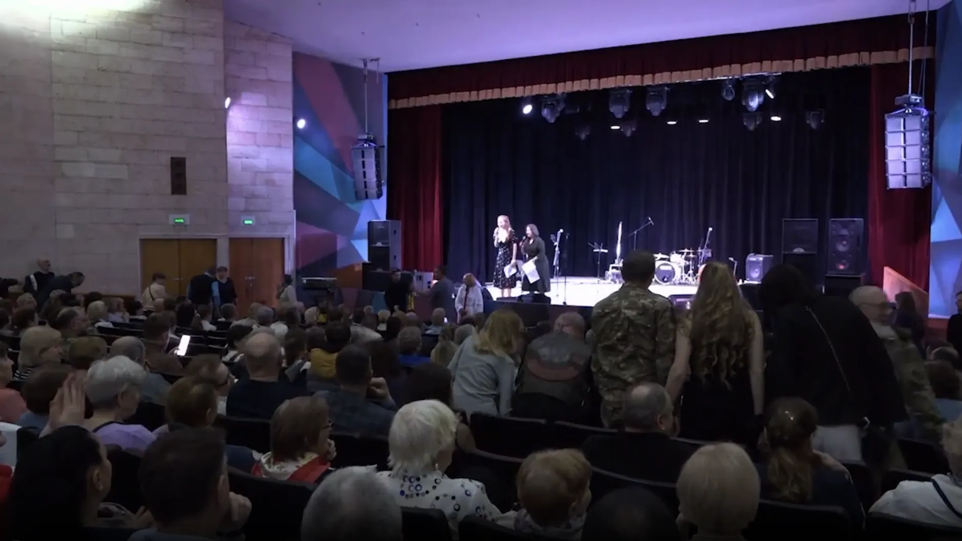 В Домодедове провели концерт для добровольцев 21 марта