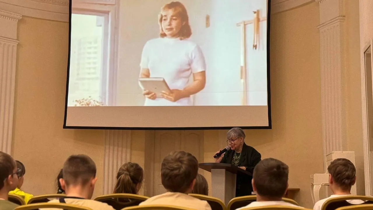 В Видном юные зрители познакомились с шедевром советского кинематографа