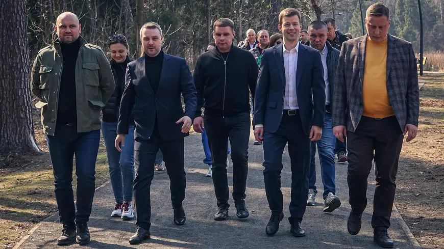 В Балашихе благоустройство Ольгинского лесопарка выполнено на 85%