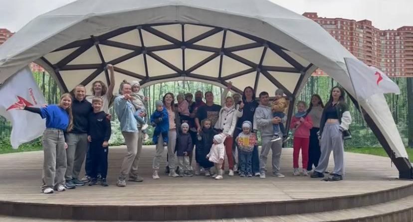 Спортивное мероприятие провели в Ленинском округе для активных семей