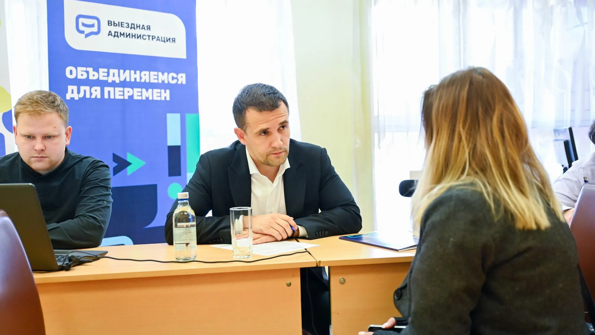 Первая «выездная администрация» прошла в Ленинском округе для военнослужащих и их семей