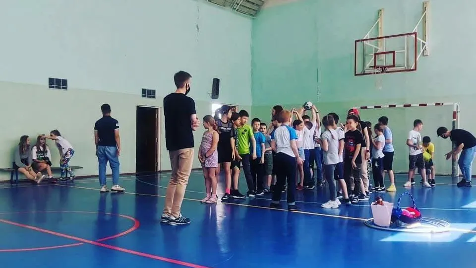 «Веселые старты» состоялись в школьном лагере Подольска