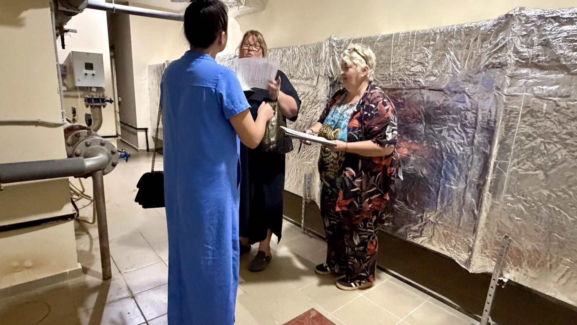 В Можайском округе проверили системы водоснабжения дома на улице Фрунзе
