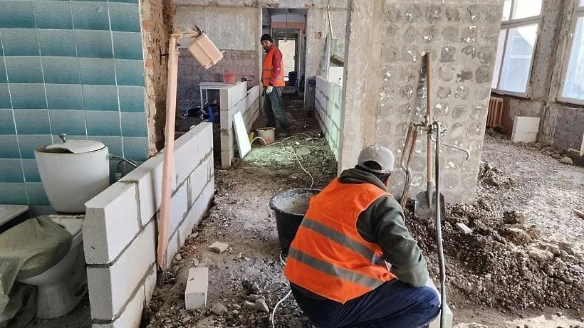 В детском саду в Подольске завершаются демонтажные работы