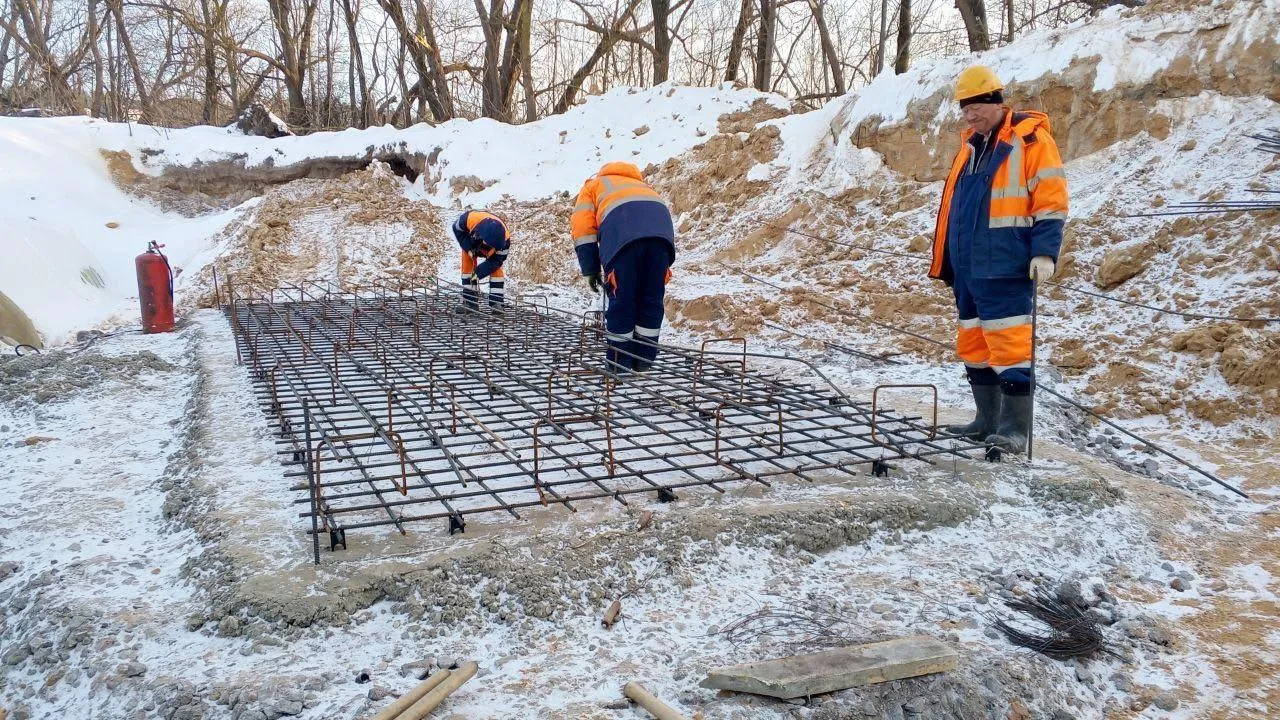 Строительная готовность парковки у туристического комплекса в Серпухове составляет более 60%