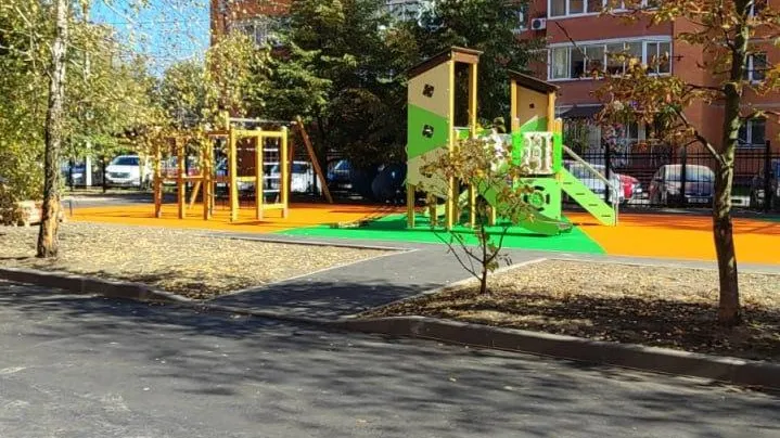 В Балашихе отремонтировали 14 дворовых территорий