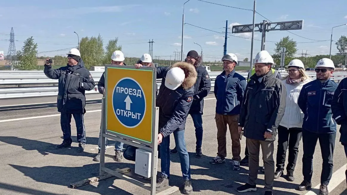 В Подмосковье открыли движение по новой развязке между Володарским и Каширским шоссе
