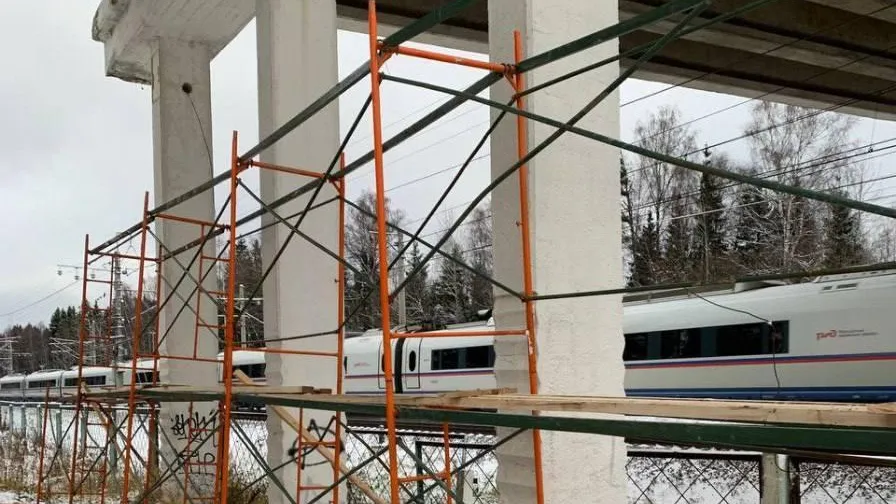 В Солнечногорске приступили к капремонту путепровода на Обуховском шоссе