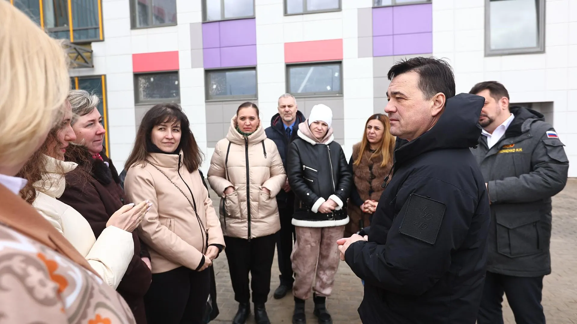 Школа в поселке Тучково Рузского округа построена на 90% — Андрей Воробьев