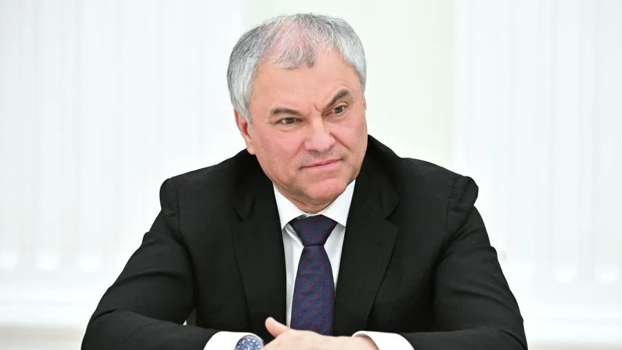 Володин назвал кражей конфискацию замороженных российских активов в США
