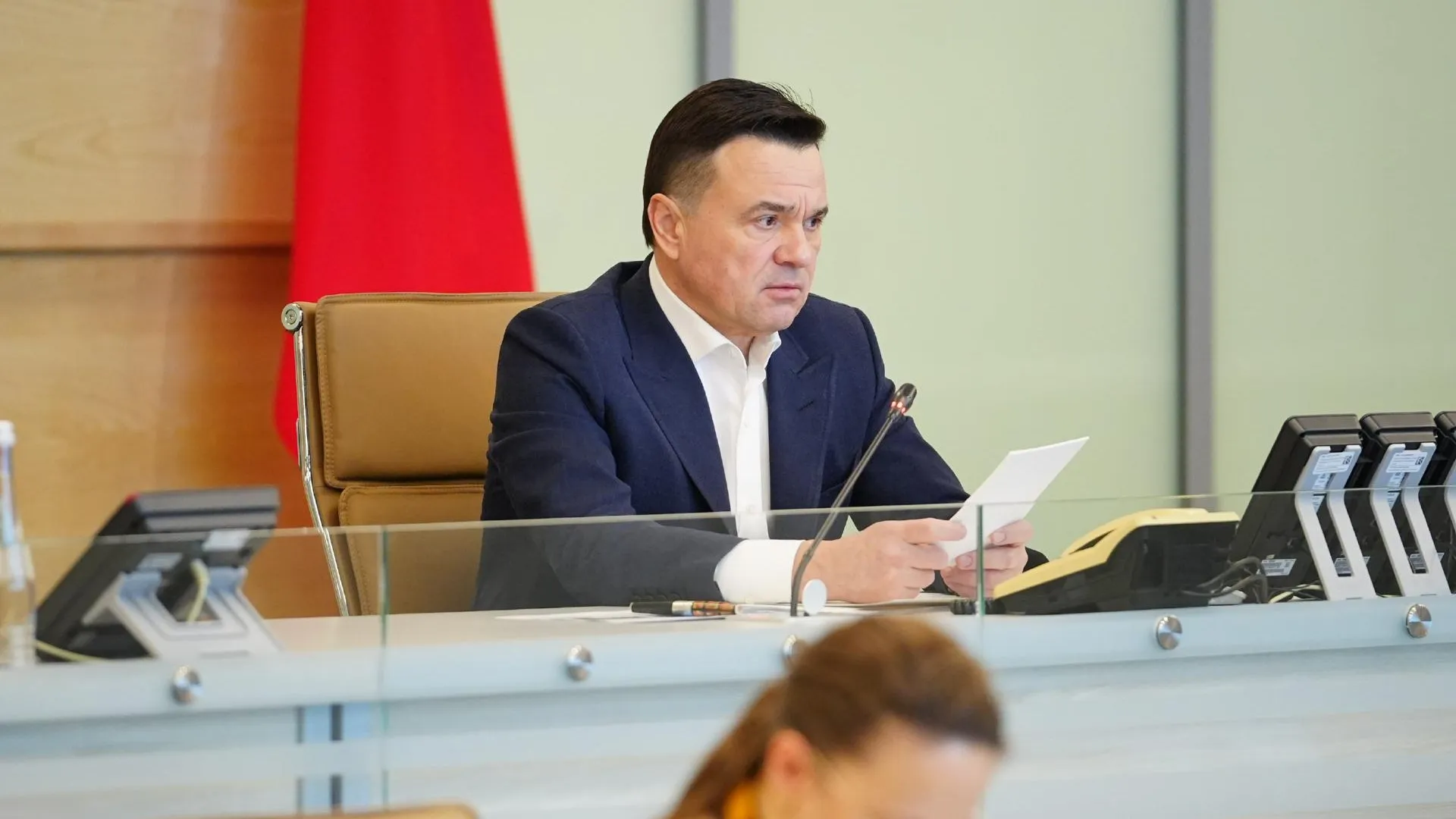 Андрей Воробьев представил врип ЗАТО Молодежный Андрея Михайлова