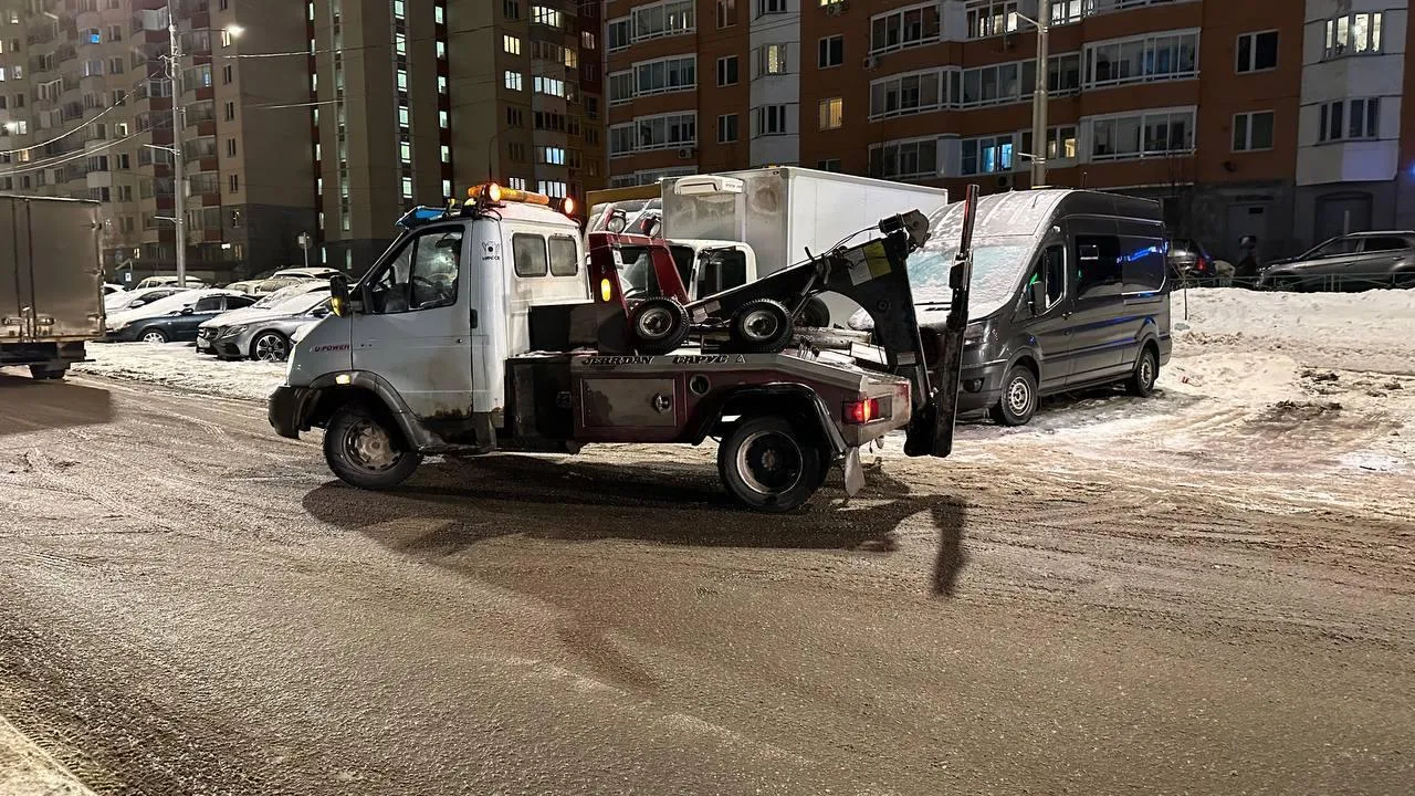 Около 4,5 тыс автомобилей эвакуировали с улиц и дворов Подмосковья за неделю