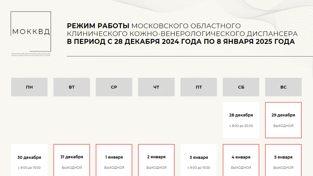 Стал известен режим работы кождиспаснера Подмосковья в период новогодних каникул