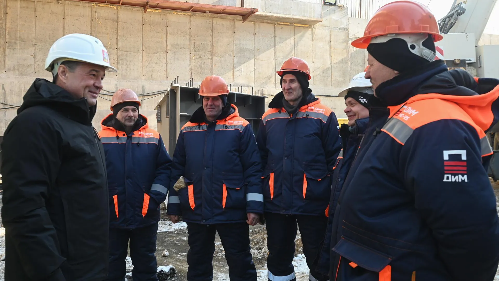 Воробьев проверил строительство участка трассы М‑5 «Урал» в обход поселков в Люберцах