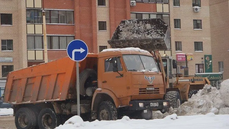 Более 100 тыс кубических метров снега собрали в Мытищах с начала зимы