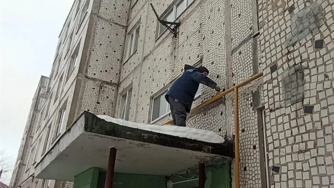 В пятиэтажке Павловского Посада приведен в порядок газопровод