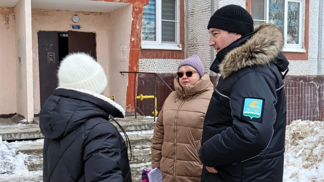 Глава Ступина Сергей Мужальских проверил содержание жилищного фонда