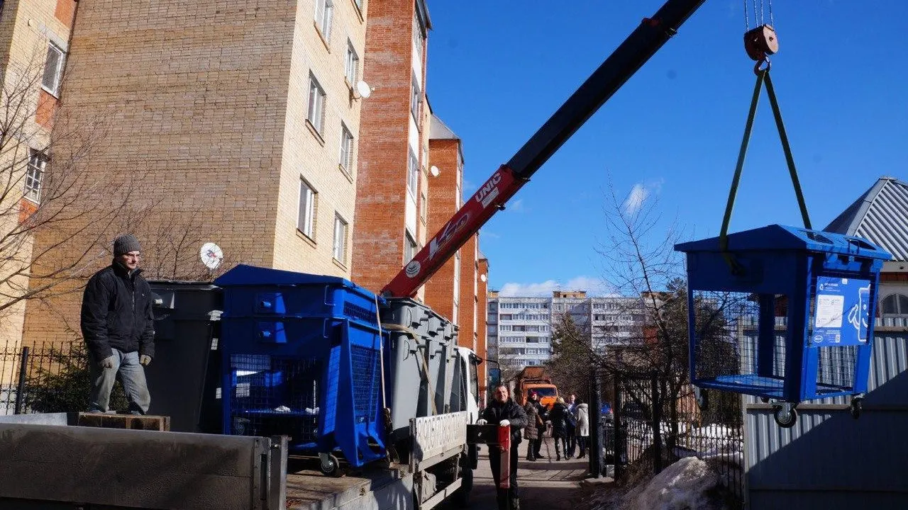 Около 1 тыс контейнеров для ТКО отремонтировал регоператор «МСК‑НТ» в Подмосковье с января