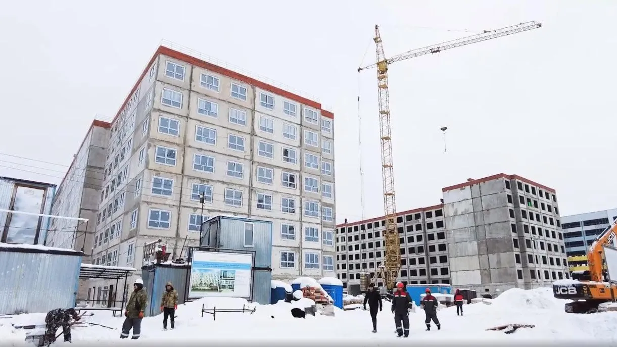 Работы по устройству фундамента проводятся на территории детсада в Красногорске