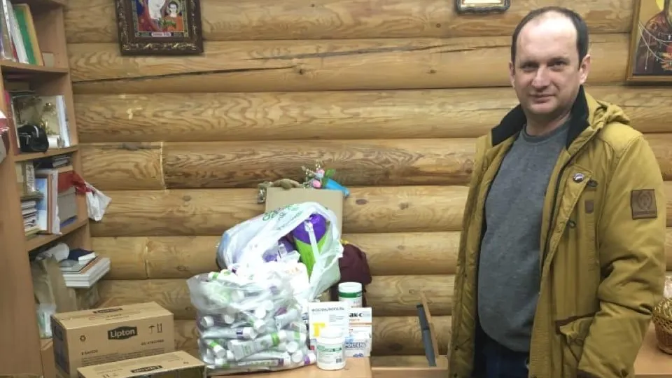 Волонтеры Подольска передали гуманитарную помощь в дома трудолюбия для бездомных