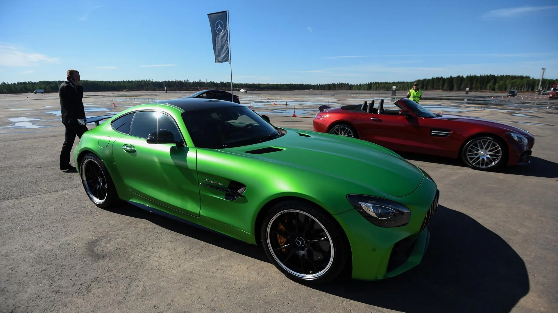 Строительство завода Mercedes в Солнечногорском районе идет по графику