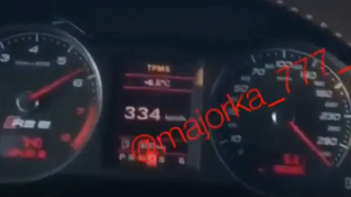 Мажор на Audi проехал по Подмосковской дороге со скоростью самолета