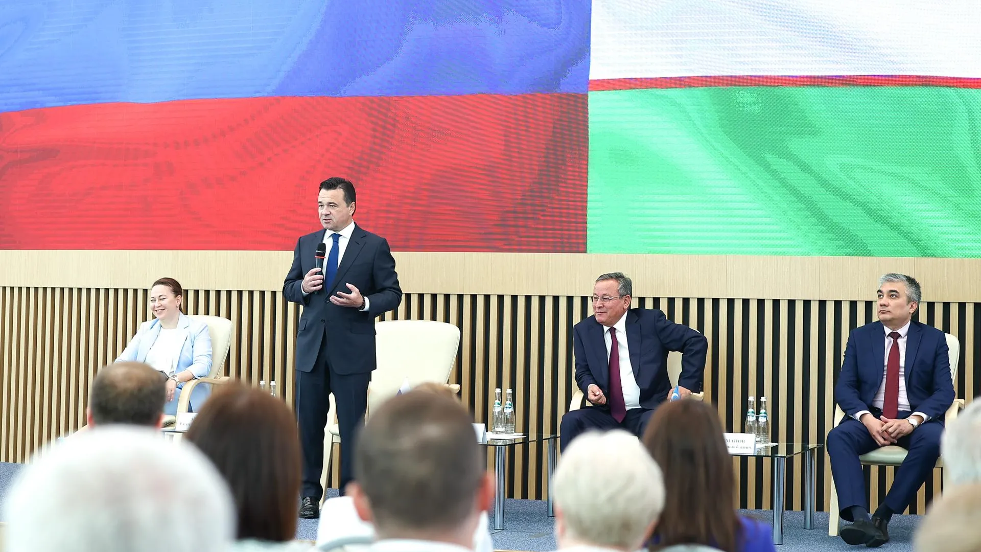 Воробьев поучаствовал в бизнес-форуме «Московская область — Андижанская область»