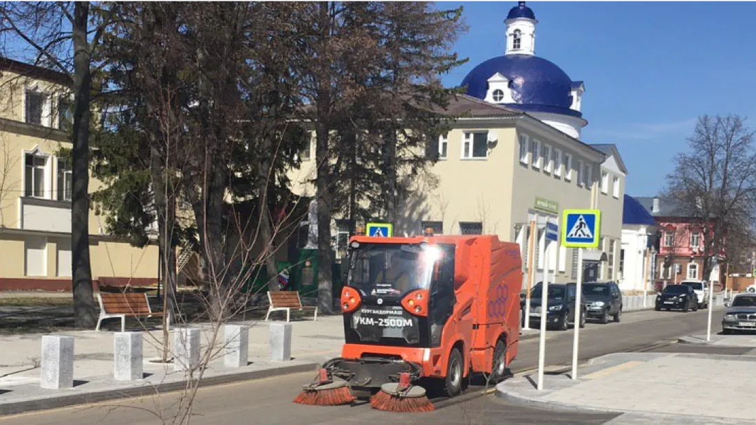 В Подмосковье подмели и вымыли свыше 47 млн кв м проездов и тротуаров за неделю