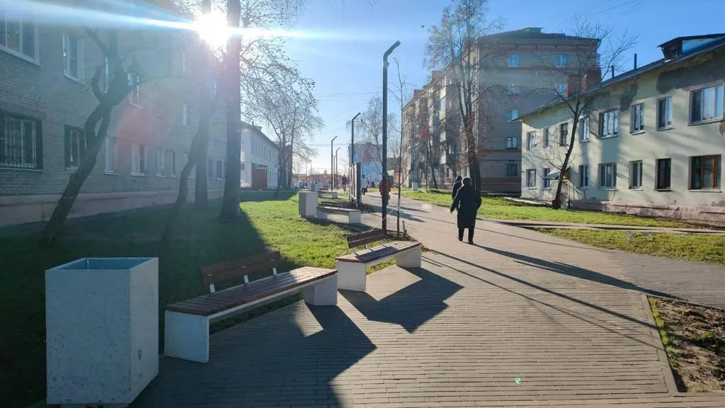В Шатуре благоустроили бульвар Мира