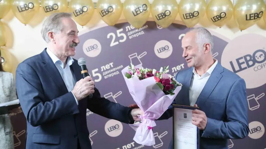 Кофейную компанию LEBO из Люберец поздравили с 25‑летием
